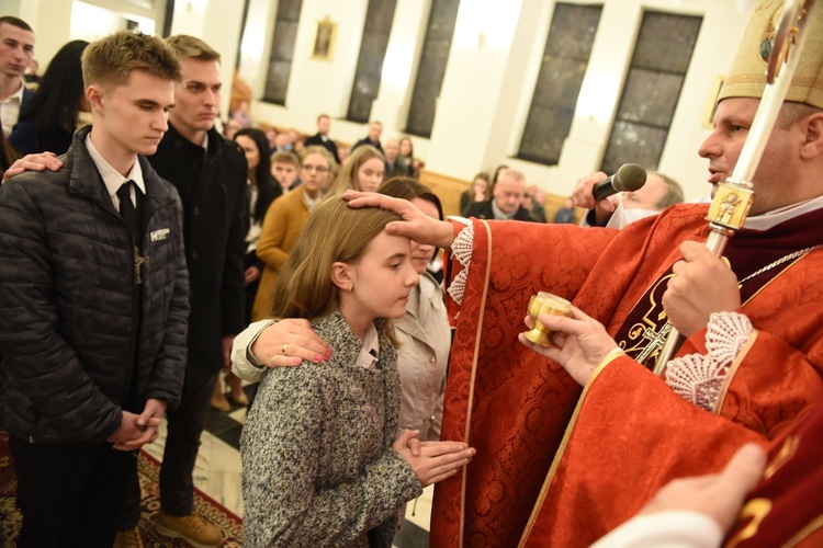 Bierzmowanie u św. Jana Nepomucena w Bochni