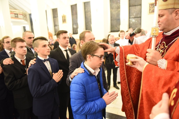 Bierzmowanie u św. Jana Nepomucena w Bochni