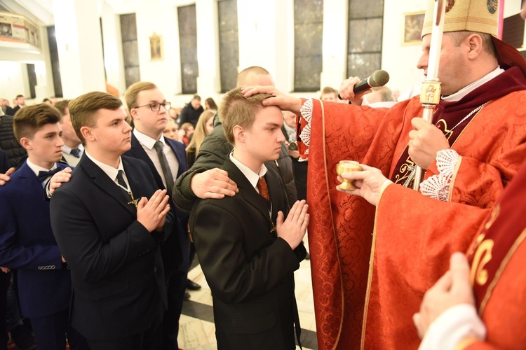 Bierzmowanie u św. Jana Nepomucena w Bochni