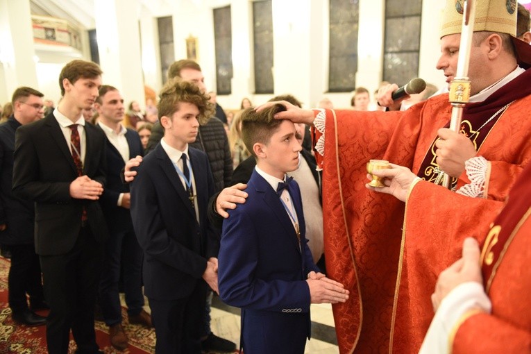 Bierzmowanie u św. Jana Nepomucena w Bochni