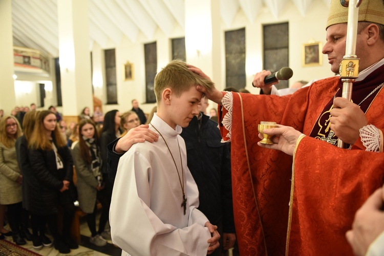 Bierzmowanie u św. Jana Nepomucena w Bochni