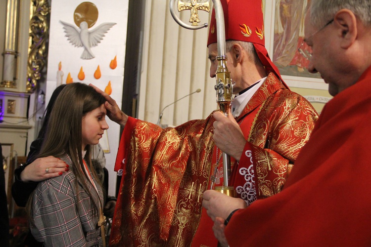 Bierzmowanie w Luszowicach