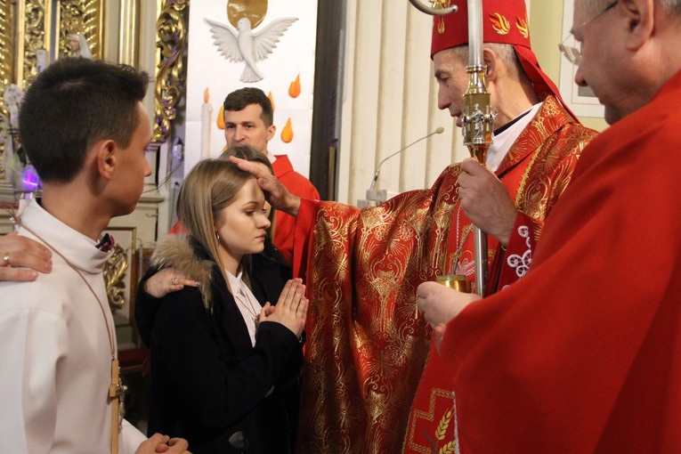 Bierzmowanie w Luszowicach