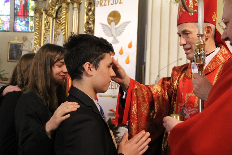 Bierzmowanie w Luszowicach