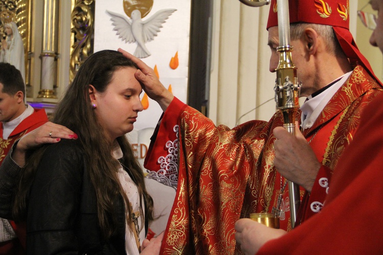 Bierzmowanie w Luszowicach