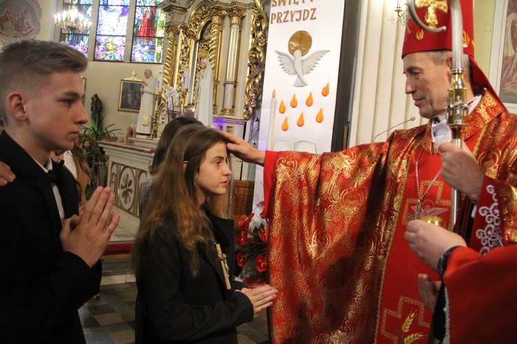 Bierzmowanie w Luszowicach
