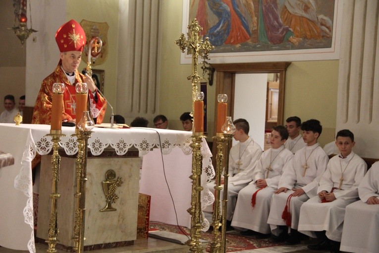 Bierzmowanie w Luszowicach