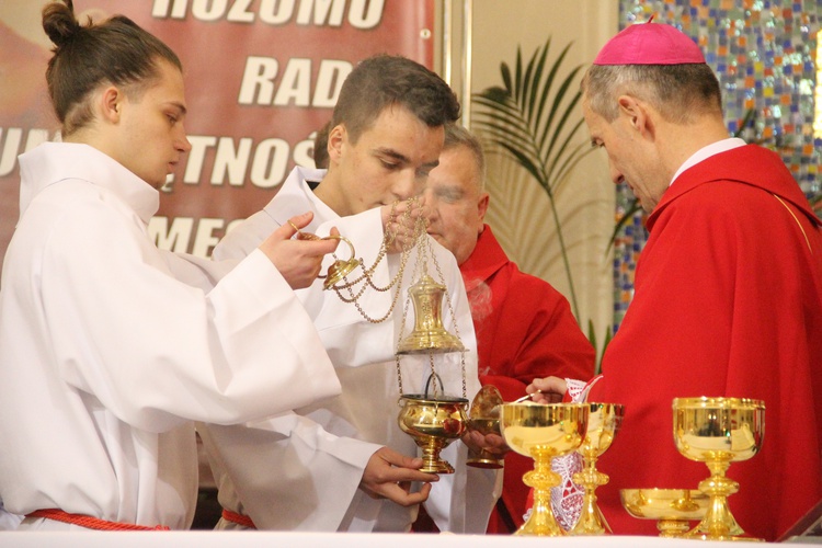 Bierzmowanie w Tarnowie-Krzyżu