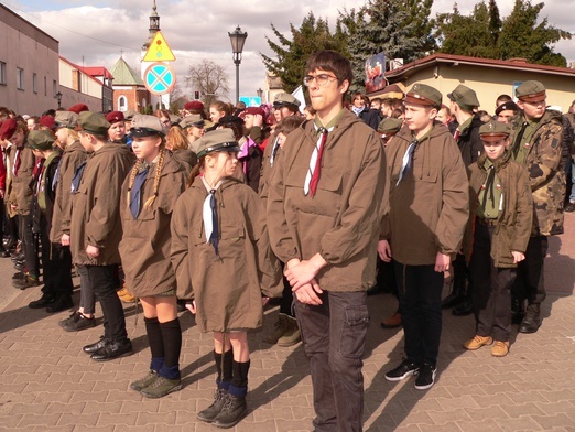 W obchodach rocznicowych uczestniczyli m.in. harcerze