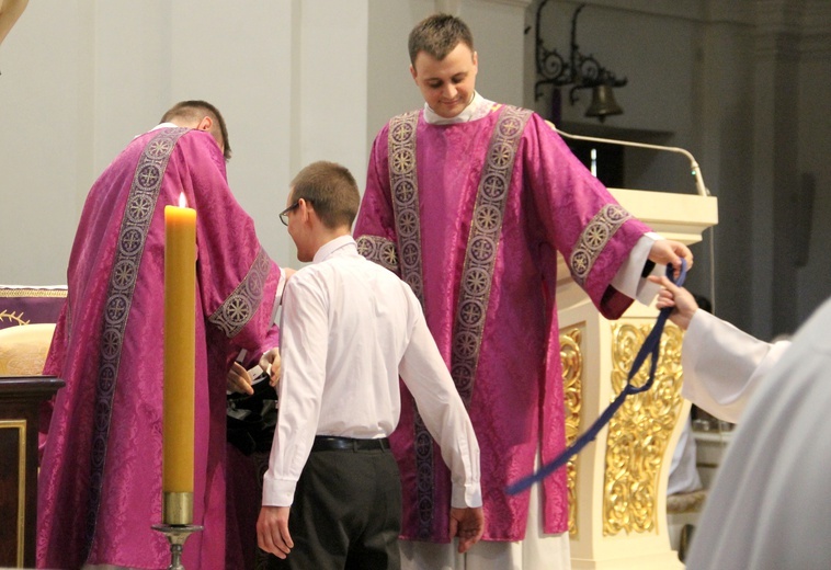 Obłóczyny w seminarium