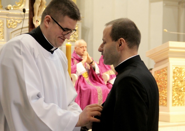 Obłóczyny w seminarium