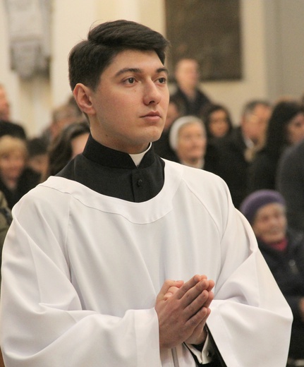 Obłóczyny w seminarium