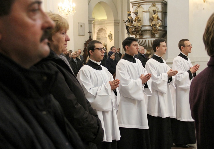 Obłóczyny w seminarium