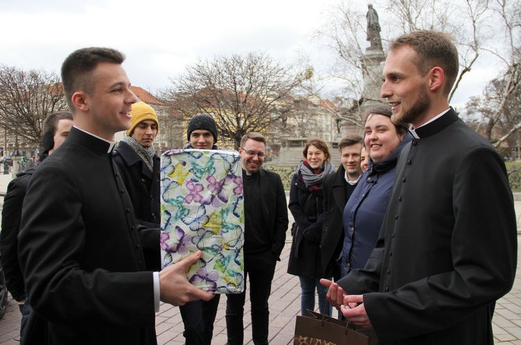 Obłóczyny w seminarium