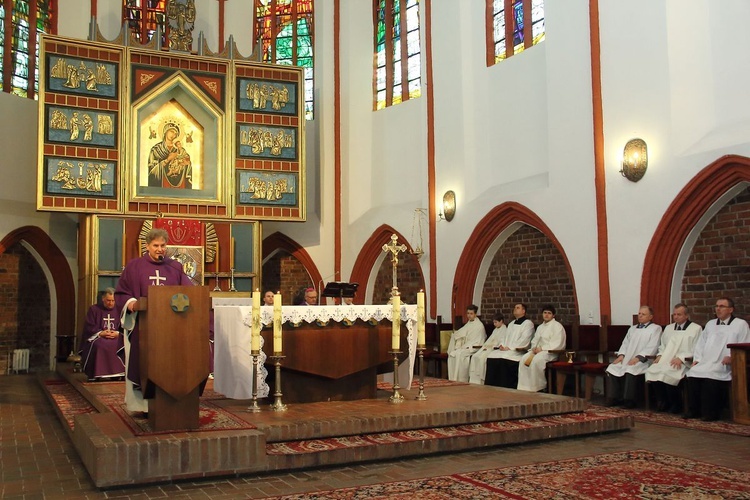 Poświęcenie kościoła Mariackiego w Słupsku