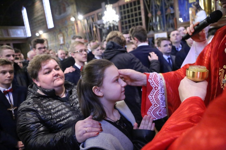 Bierzmowanie w Skrzyszowie