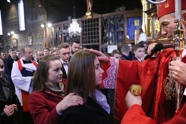 Bierzmowanie w Skrzyszowie