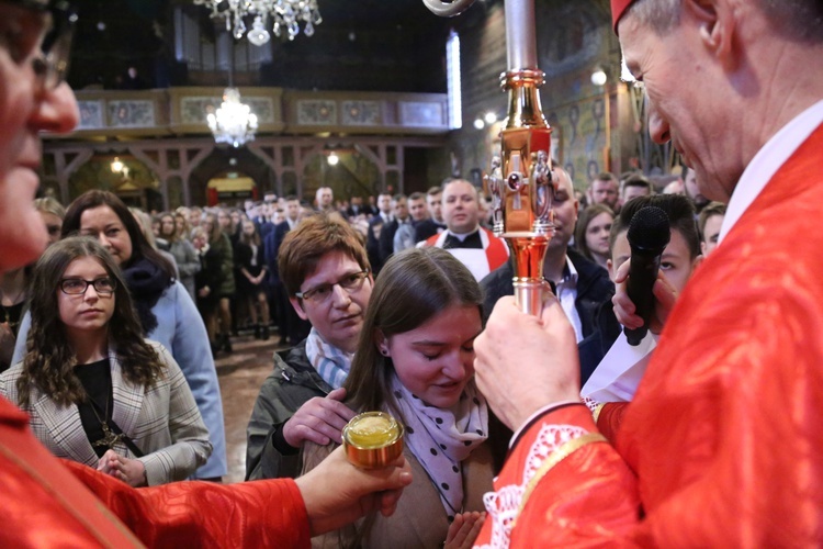 Bierzmowanie w Skrzyszowie