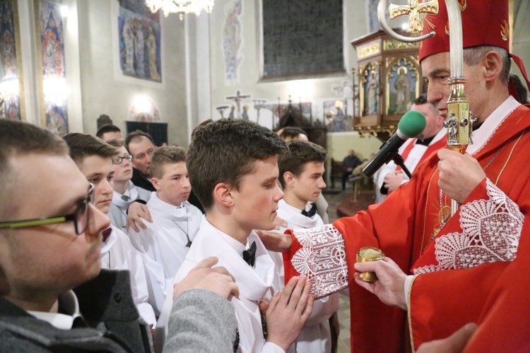 Bierzmowanie w Woli Rzędzińskiej