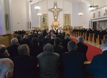 Nabożeństwo w seminaryjnej kaplicy.