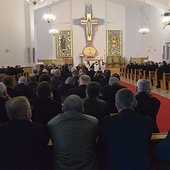 Nabożeństwo w seminaryjnej kaplicy.