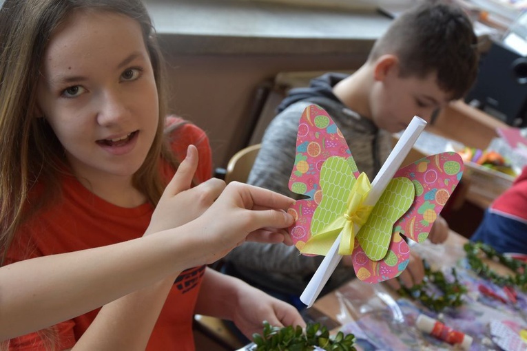 Katecheza z przygotowaniem świątecznych kartek