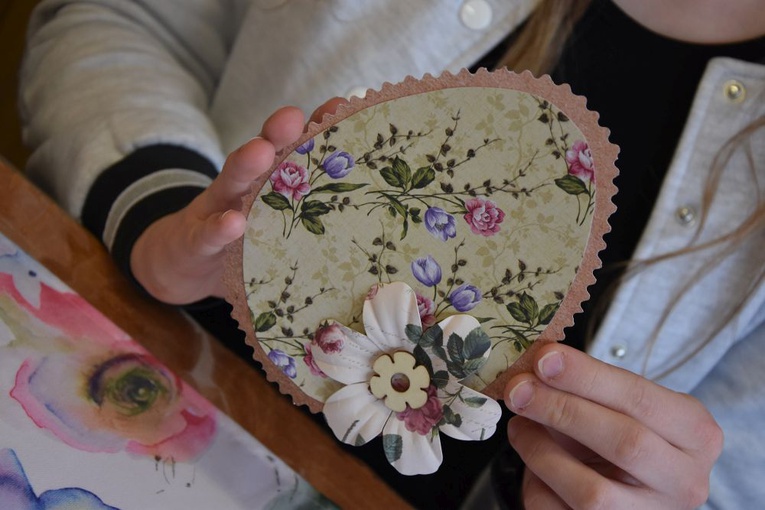 Katecheza z przygotowaniem świątecznych kartek