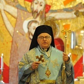 Abp Jean-Clément Jeanbart z Aleppo.