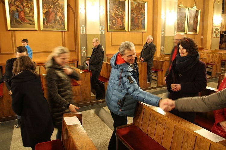 Nabożeństwo ekumeniczne licealistów z "Reja" w Bielsku-Białej