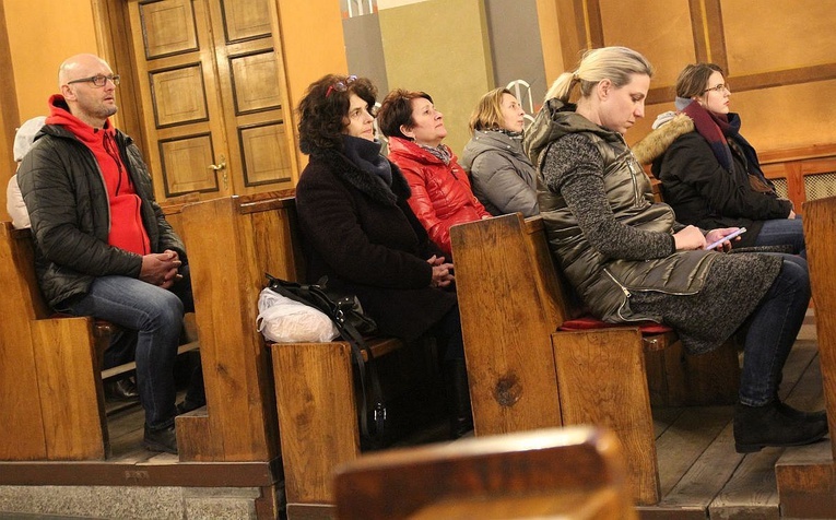 Nabożeństwo ekumeniczne licealistów z "Reja" w Bielsku-Białej