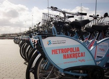 MEVO będzie rewolucją komunikacyjną w metropolii. Rower ułatwi dojazd pracy, na uczelnię, zakupy czy spotkanie ze znajomymi.
