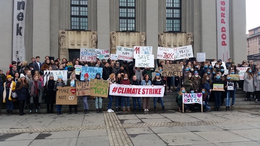 Katowice: Młodzieżowy Strajk Klimatyczny