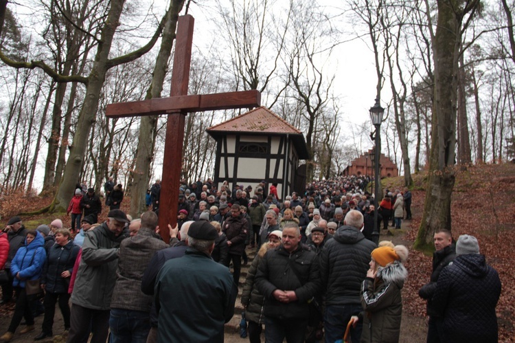 Wejherowo. Droga Krzyżowa kalwaryjskimi ścieżkami 