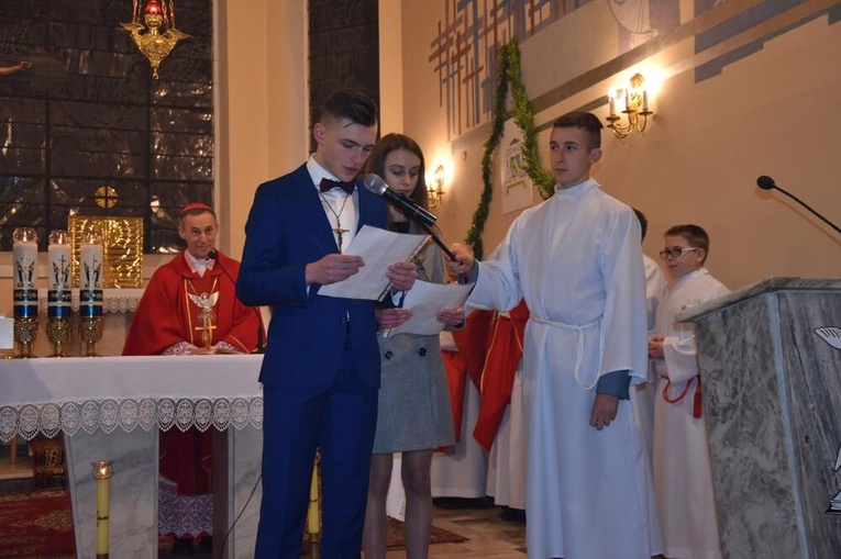 Bierzmowanie w Gumniskach