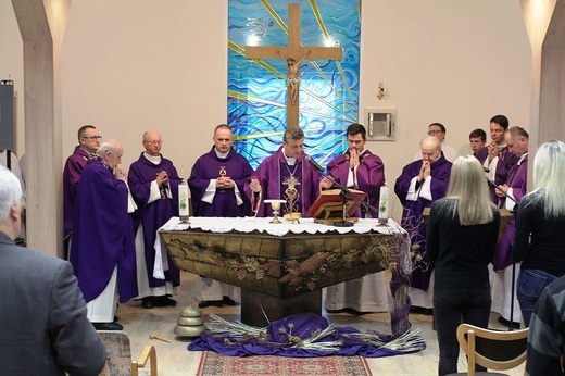 Poświęcenie kaplicy św. Józefa w ośrodku "Nadzieja"