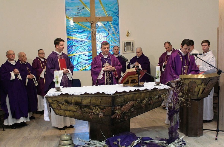 Poświęcenie kaplicy św. Józefa w ośrodku "Nadzieja"