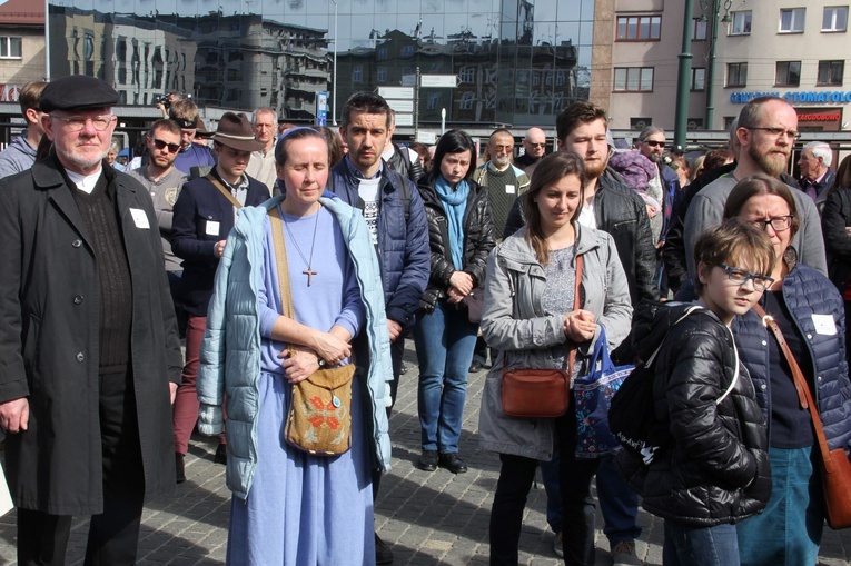 Marsz Pamięci w 76. rocznicę likwidacji getta w Krakowie