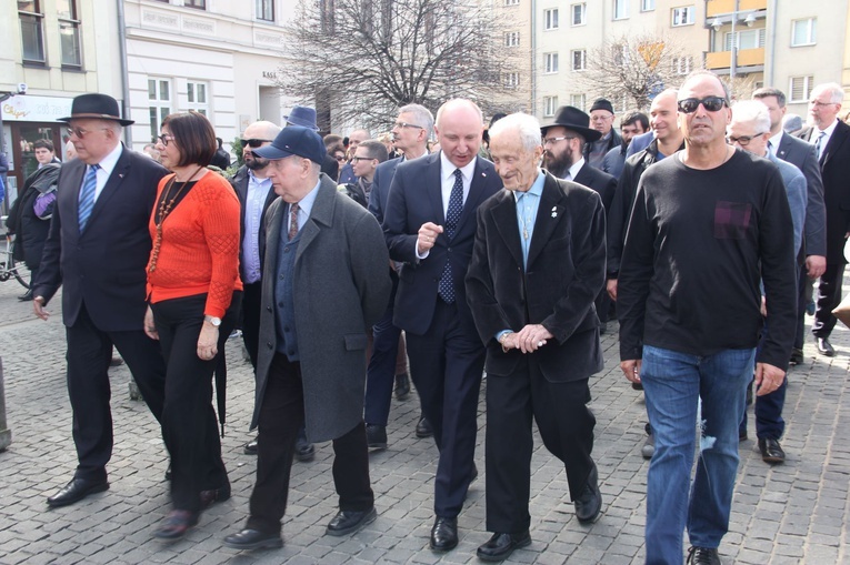 Marsz Pamięci w 76. rocznicę likwidacji getta w Krakowie