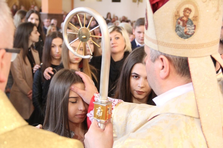 Bierzmowanie w Gnojniku