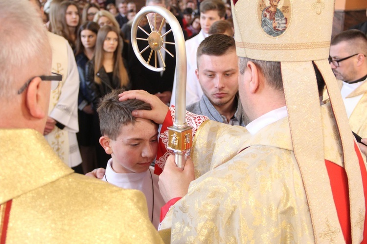 Bierzmowanie w Gnojniku