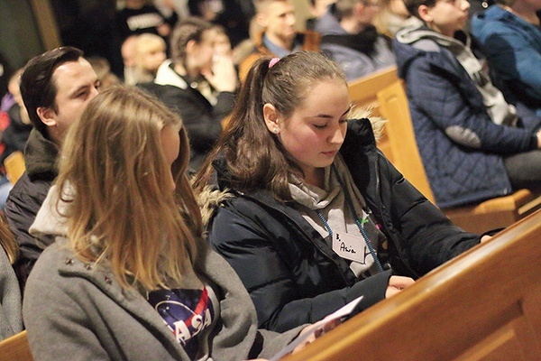 Czuwanie odbyło się 16 marca w parafii św. Rafała Kalinowskiego w Elblągu.