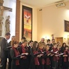 Poziom wykonawców  był zróżnicowany,  ale uznanie należy się wszystkim chórom.  Na zdjęciu: zwycięska Lira.