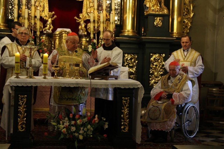 Odpust św. Józefa z dwoma kardynałami