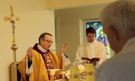 Poświęcenie Domu Duszpasterskiego św. Józefa w Andrychowie.