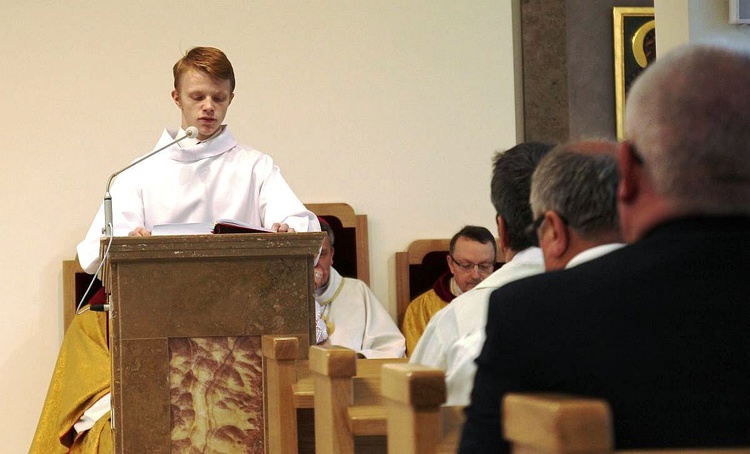 Poświęcenie Domu Duszpasterskiego św. Józefa w Andrychowie.