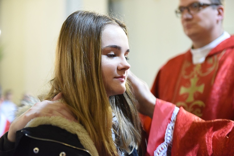 Bierzmowanie w par. Trójcy Przenajświętszej w Mielcu