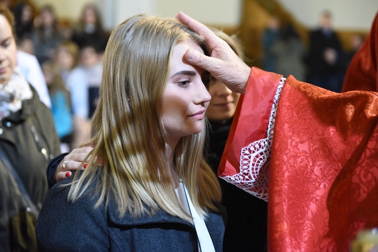 Bierzmowanie w par. Trójcy Przenajświętszej w Mielcu