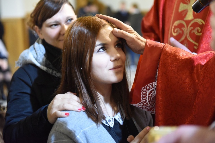 Bierzmowanie w par. Trójcy Przenajświętszej w Mielcu