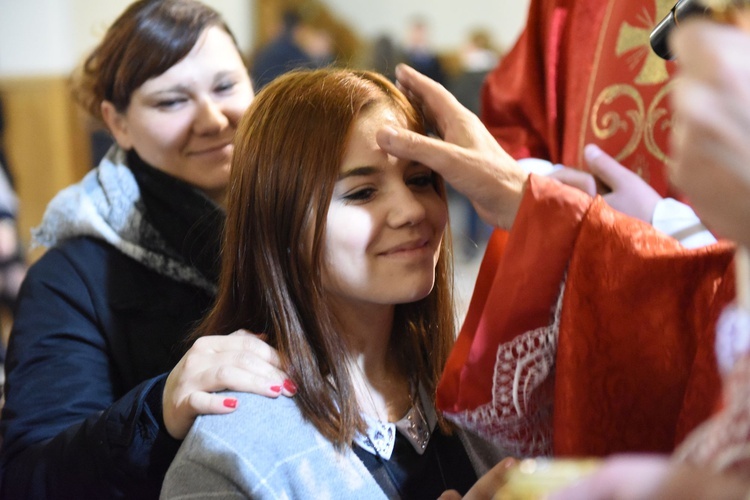 Bierzmowanie w par. Trójcy Przenajświętszej w Mielcu