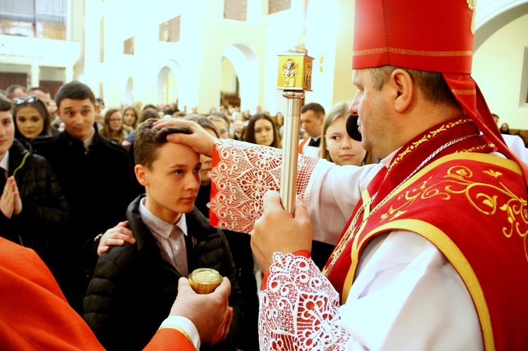 Bierzmowanie w Tarnowie-Mościcach